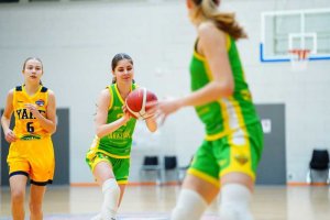 20250223 YOUNG ANGELS Košice U14 vs. Soproni DARAZSAK Academy U14 (HUN)